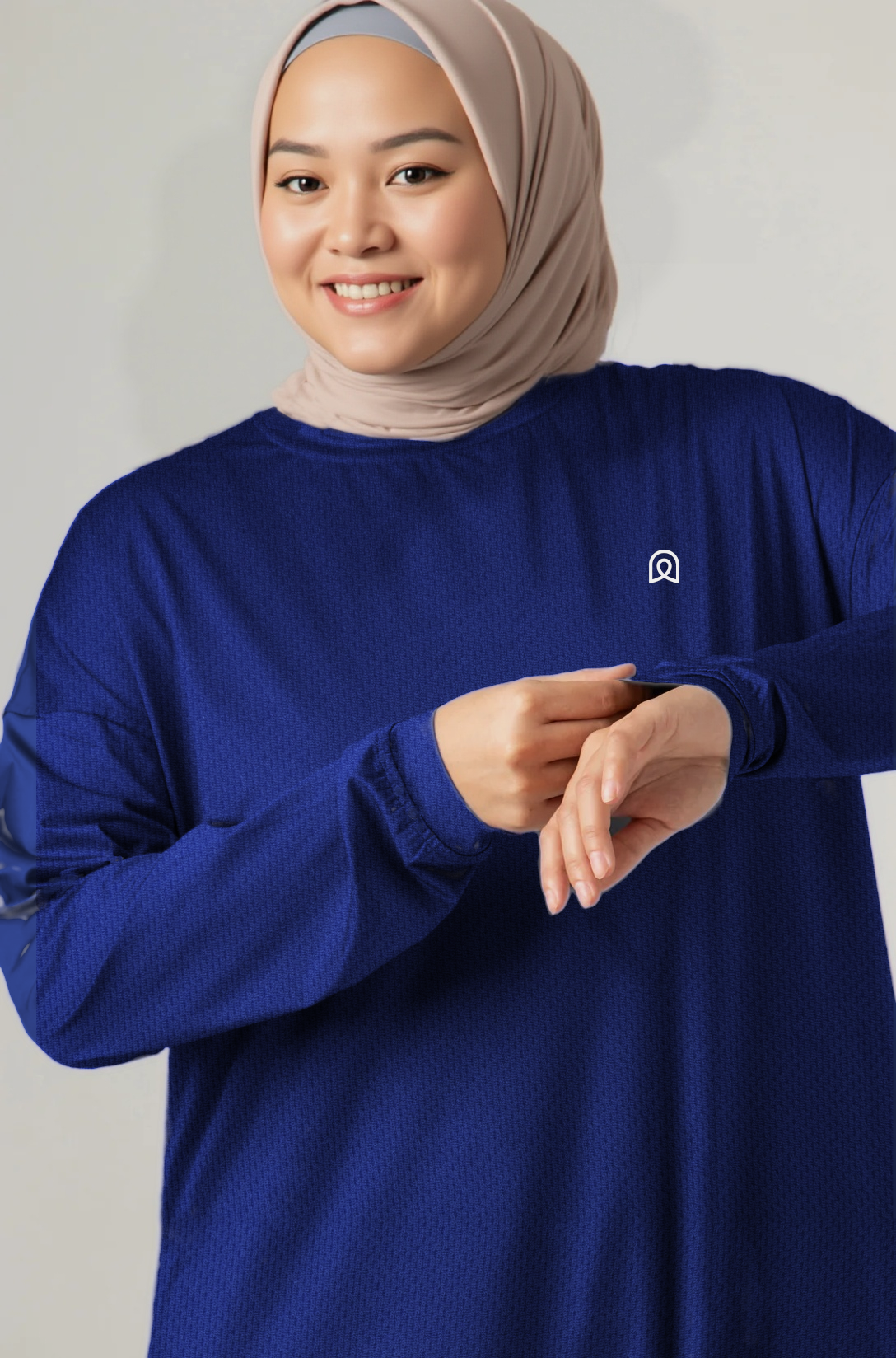 Flare Sports Abaya - full length