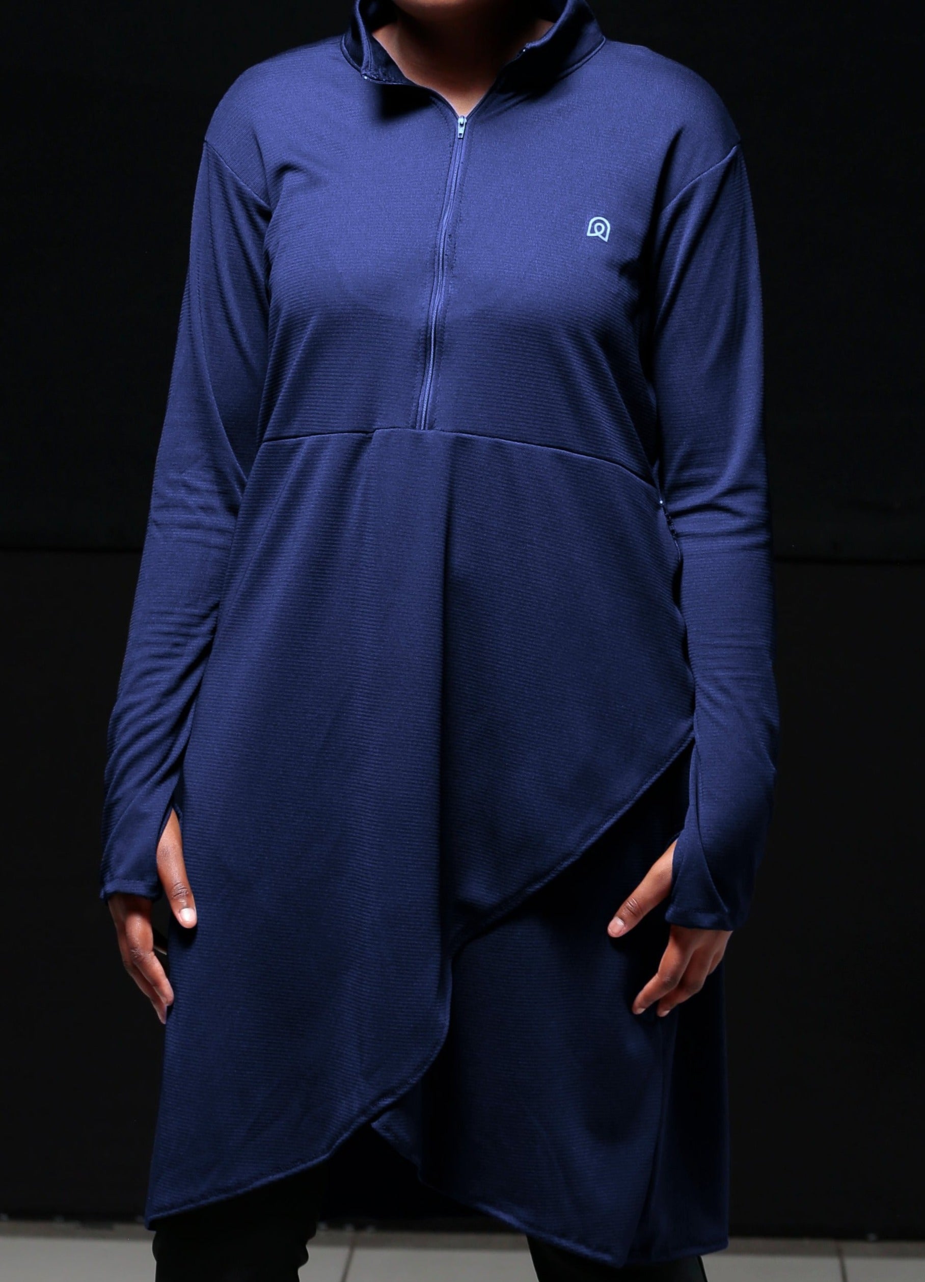 Modest Sports Tunic Navy